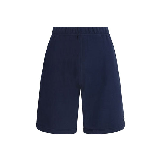 Kenzo Blue Cotton Bermuda Shorts