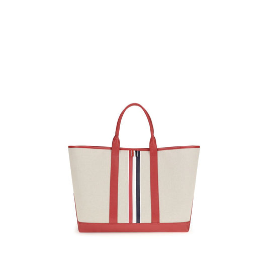 Thom Browne Red Fabric Shoulder Bag