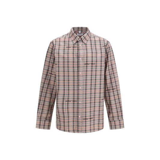Off-White Multicolor Cotton Pattern Shirt