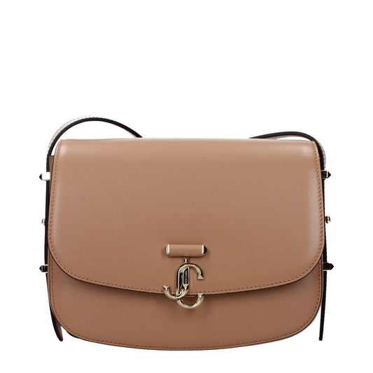 Jimmy Choo Brown Leather Crossbody Bag