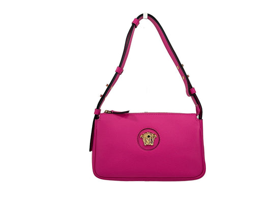 Versace La Medusa Vitello Shoulder Bag Purse