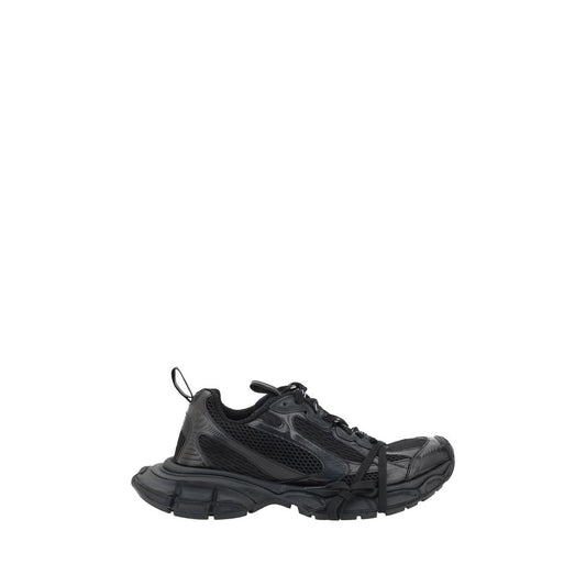 Balenciaga Black Fabric Athletic Sneakers