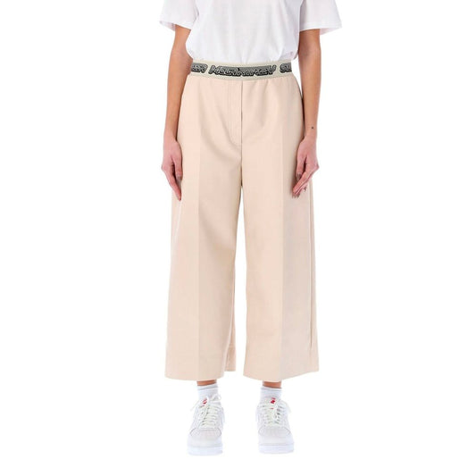 Stella McCartney Beige Viscose Casual Pants