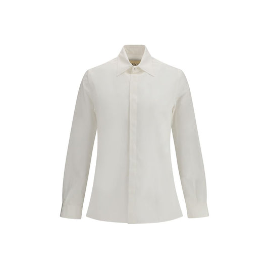 Valentino Garavani White Cotton Dress Shirt