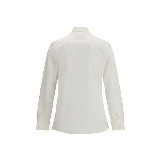 Valentino Garavani White Cotton Dress Shirt