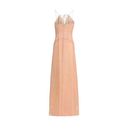 Kristina Ti Multicolor Silk Casual Dress