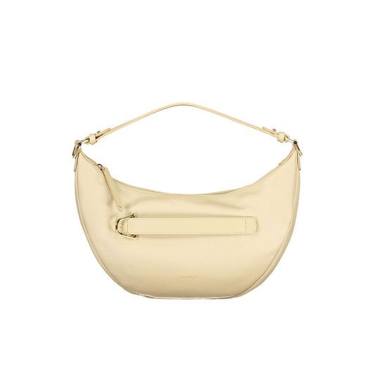 Coccinelle Beige Leather Women Handbag