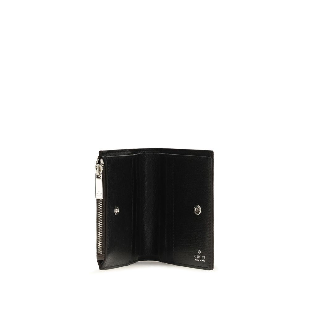Gucci Black Fabric Wallet