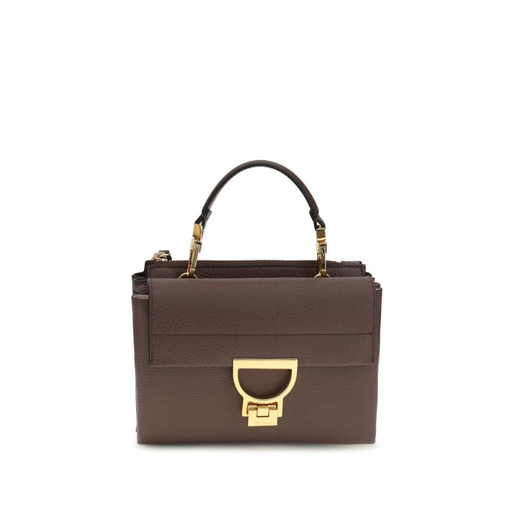Coccinelle Brown Calf Leather Bos Taurus Shoulder Bag
