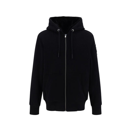 Moose Knuckles Black Polyester Sweatshirt