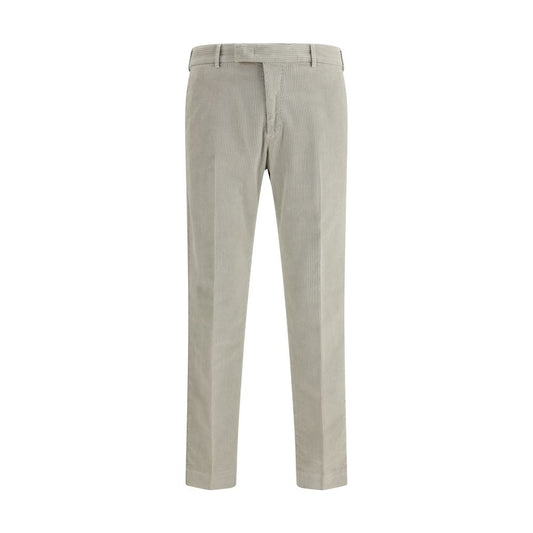 PT Torino Gray Cotton Casual Pants