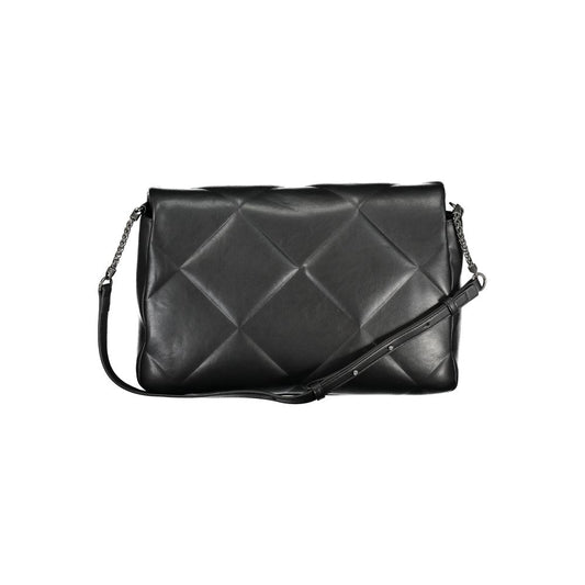 Calvin Klein Black Polyester Women's Shoulder Bag