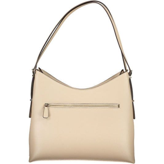 Guess Jeans Beige Poliuretano Women Handbag