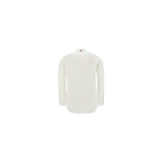 Thom Browne White Cotton Shirt