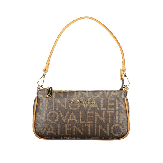Mario Valentino Brown Polyurethane Womens Bag